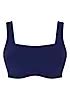 Panache Swim Azzurro Gina Square Neck Cropped Bikini Top Freemans