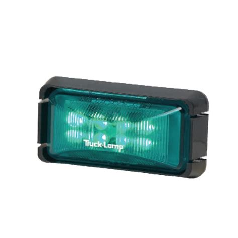 Lamp Side Marker 8 Led Green Hiperformance Midas