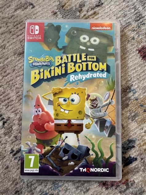 SPONGEBOB SQUAREPANTS BATTLE For Bikini Bottom Nintendo Switch Game