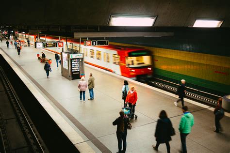 People Walking on Train Station · Free Stock Photo