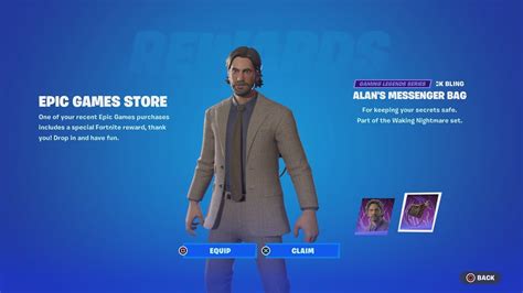 Alan Wake Skin EARLY Gameplay And Review Alan Wake X Fortnite YouTube