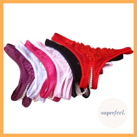 Jual SFL SEXY PANTY LINGERIE FOR WOMEN CD WANITA OPEN CROTCH CELANA DALAM THONG SEKSI PEREMPUAN