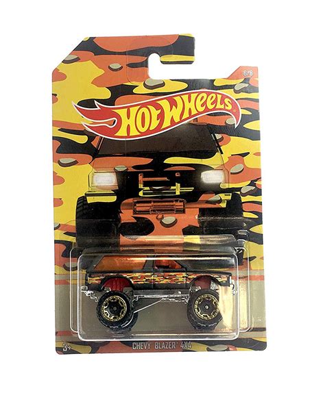 Hot Wheels Camouflage Black Chevy Blazer X Of Ele Toys LLC