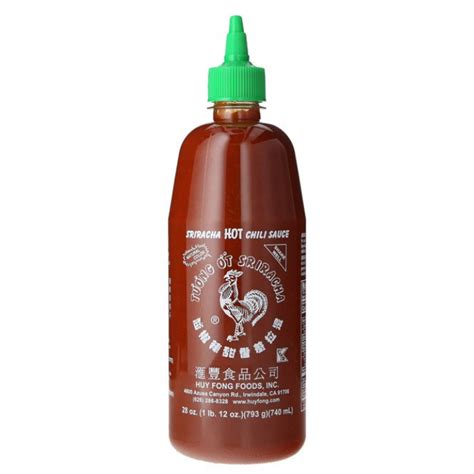 Huy Fong Sriracha Hot Chili Rooster Sauce G G Shopee Singapore