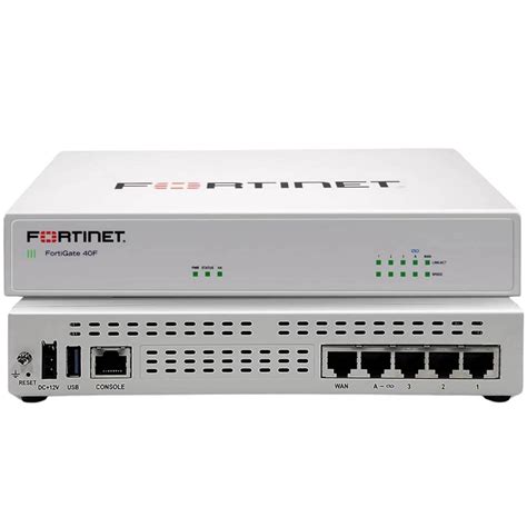 Fortinet FortiGate 40F Next-Gen SD-WAN Firewall Appliance (5x GE RJ45) — with 3-Year 24x7 Unified Threat Protection (UTP) Bundle (POE) (FG-40F-BDL-3YR-POE)