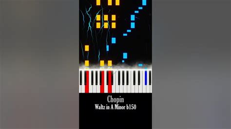 Waltz In A Minor B150 Piano Chopin Waltz Youtube