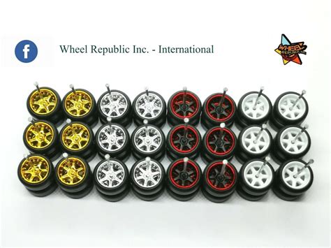 PROMO SPOKE STAR HOT WHEELS CUSTOM RUBBER WHEELS TIRES SETS Mm EBay