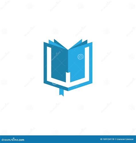 Initial Letter W Book Logo Vector Stock Vector - Illustration of ...