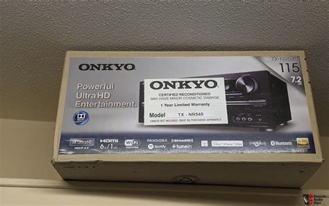 Onkyo Tx Nr545 72 Channel Network Av Receiver Photo 3548986 Canuck