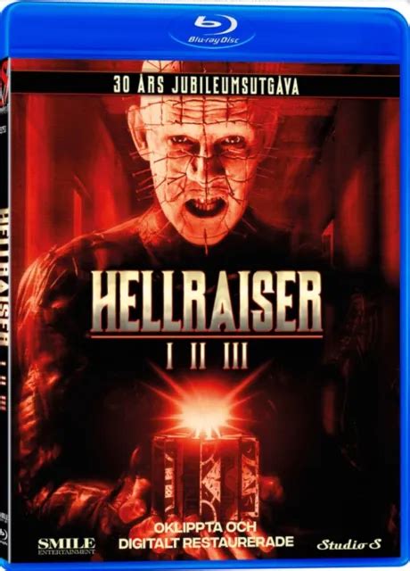 Hellraiser 1 3 Blu Ray Uncut And Remastered Collection With English Audio