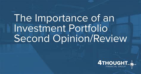 importance   investment portfolio  opinionreview