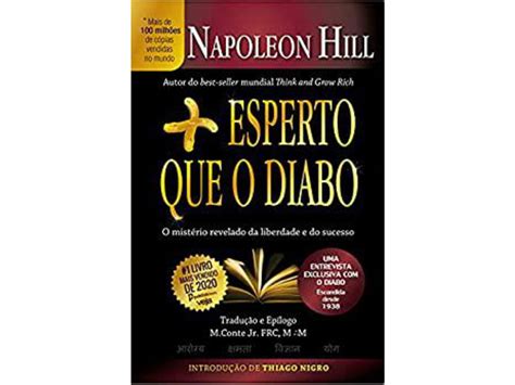 Livro Mais Esperto Que O Diabo O Mistério Revelado Da Liberdade E Do