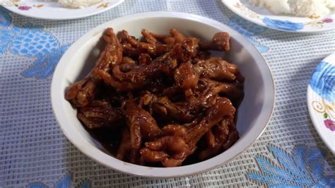 Chicken Feet Adobo W Sprite Napadami Kain Ni Kuya Nhokz YouTube