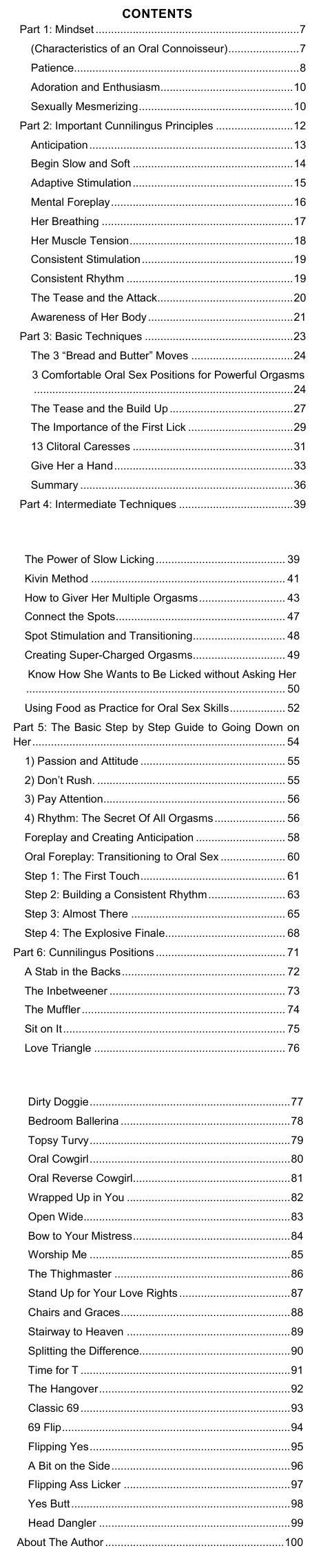 Cunnilingus An Illustrated Guide Into Eating Pussy Like A Savage Sex Hacks