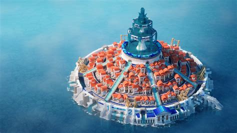 Artstation Water Seven Minecraft Render