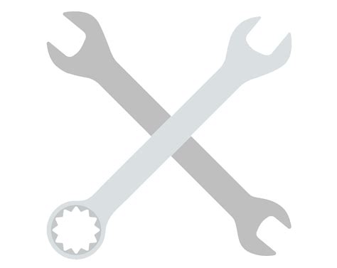 Detail Crossed Wrench Clipart Koleksi Nomer 4