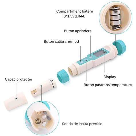 Tester De Calitate A Apei In Ph Tds Ec Orp S G Salinitate