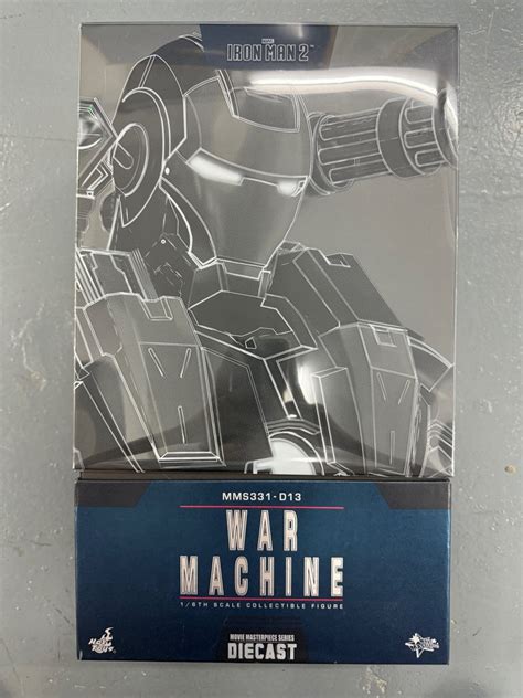 二手 有啡盒 Hot Toys Hottoys MMS D Diecast War Machine Mark I 戰爭機器 Iron Man 鐵甲奇俠 興趣及