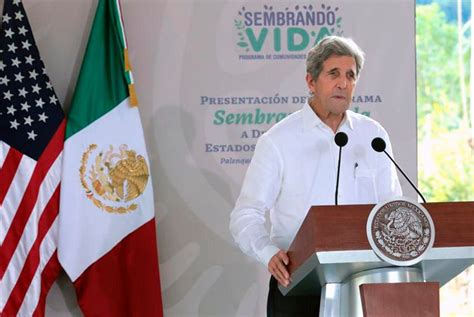 Llegó John Kerry Encargado Eeuu Del Tema Climático A Palacio Nacional