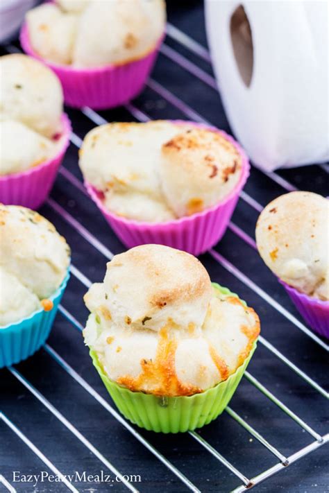 Mini Garlic Butter Pull Aparts Easy Peasy Meals
