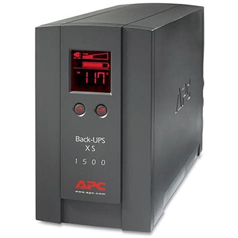 Apc Back Ups Xs 1500va Lcd 120v Black Bx1500lcd Bandh Photo