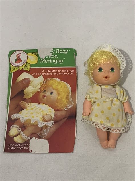 Vintage S Strawberry Shortcake Berry Baby Lemon Meringue Doll