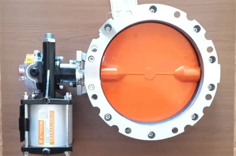 Дисковые затворы с пневматическим приводом DN 300