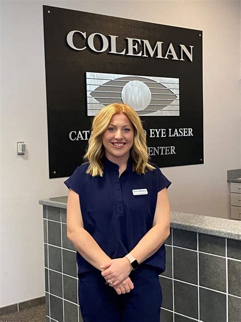 Staff Spotlight Alexis Mcgehee Coleman Eye Center