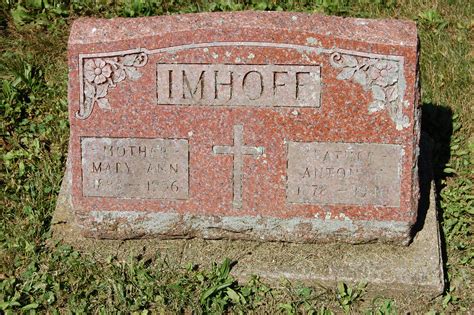 Anton Henry Imhoff 1878 1940 Find A Grave Memorial