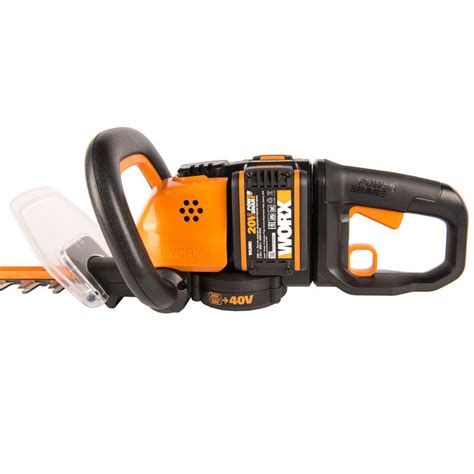 Кусторез WORX WG284E.9, 40v, 60 см, без АКБ и ЗУ (аккумуляторный ...