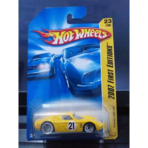 Jual Hot Wheels Ferrari Lm Kuning Shopee Indonesia