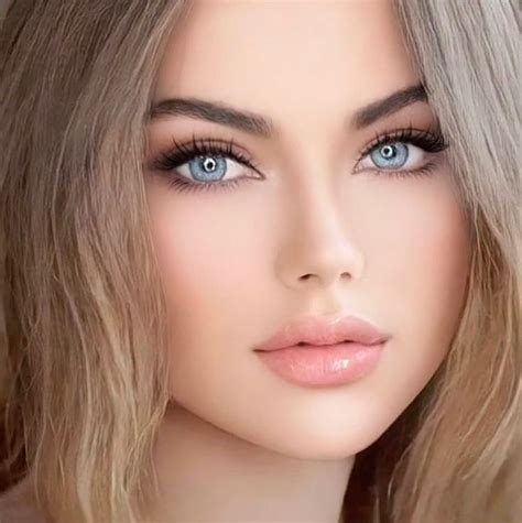 Pin On Model Face Beautiful Blonde Beautiful Girl Face Most