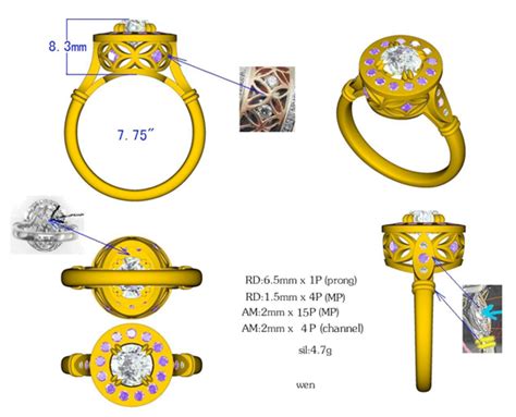 Custom Jewelry Design Process With Cad Pricescope