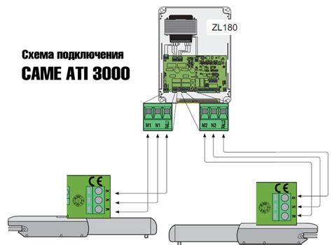 Came a3000a схема подключения