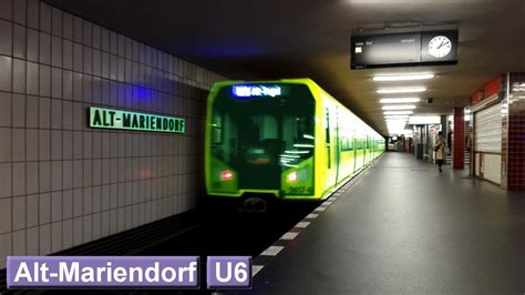 Alt Mariendorf U6 U Bahn Berlin BVG H F90 YouTube