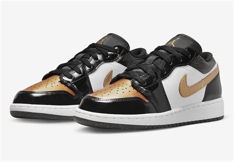 Air Jordan 1 Low Gold Toe Kids Dr6970 071 Release Date Sbd