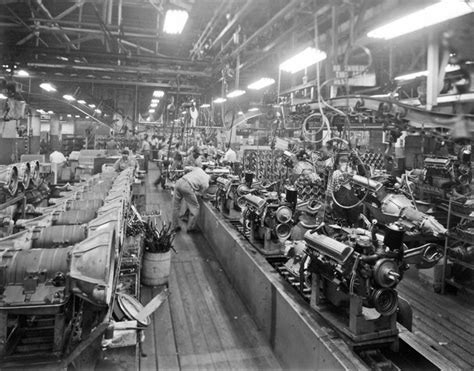 Cadillac Old Factory Assembly Line