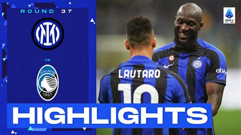 Inter Atalanta 3 2 Inter Edge Five Goal Thriller Goals And Highlights