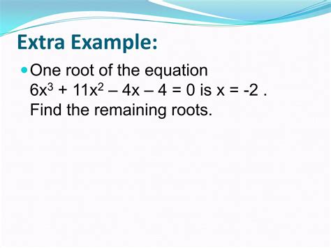 2 2 Synthetic Division Remainder And Factor Theorems Ppt Free Download