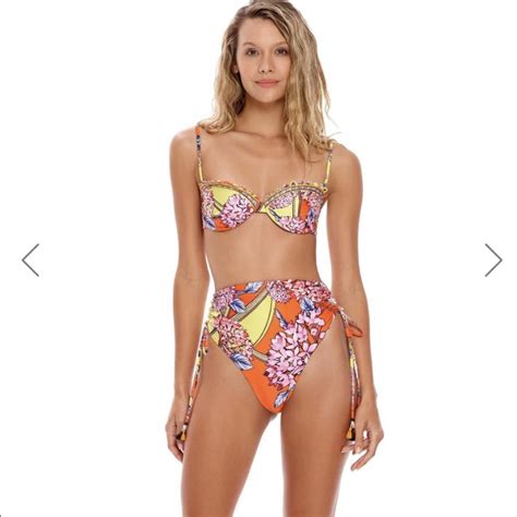 Agua Bendita High Waisted Bikini Brand New Depop
