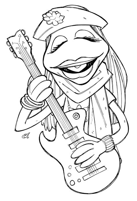 MUPPETS Janice Sketch Craig Rousseau