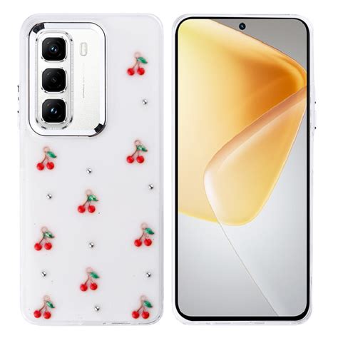 İnfinix Hot Pro G Kılıf Airbag Tasarımlı Simli Şeffaf Zore Kutup Kapak Hot Pro G Zore