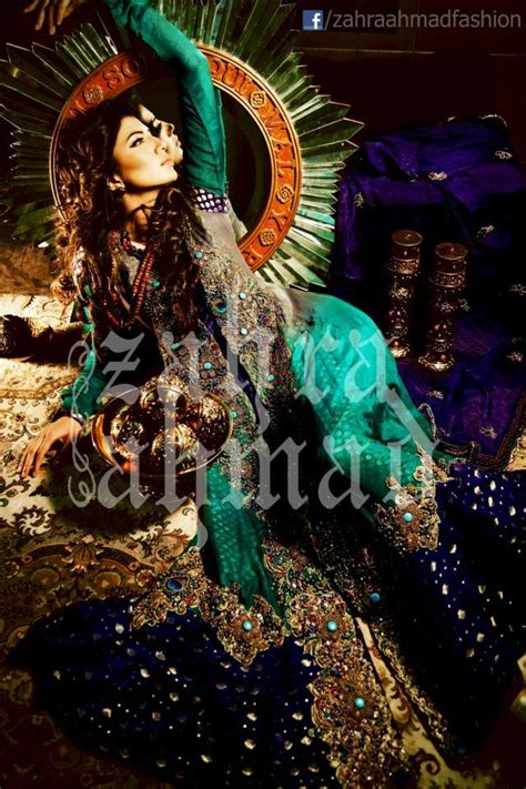 Zahra Ahmad Color Ful Bridal Wear Dresses Collection 2013 Bridal Wear