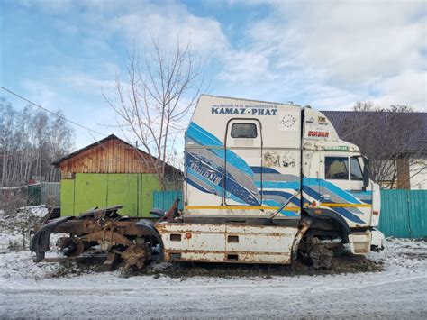 Камаз 54112 М. Немного истории. — Камаз 54112М, 9,9 л, 1994 года ...