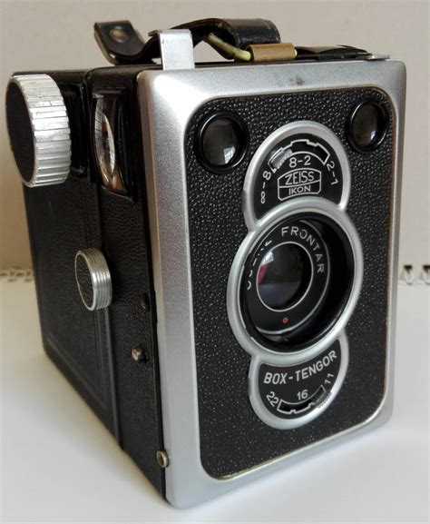 Zeiss Ikon Tengor Box 55 2 Mit Goerz Frontar 105mm 1 11 Vintage Kameras