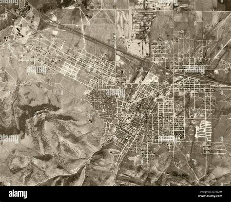 Antique map of montana hi-res stock photography and images - Alamy