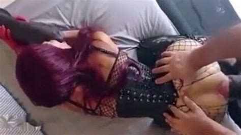 What S The Name Of This Purple Haired Porn Star Getting Fucked With