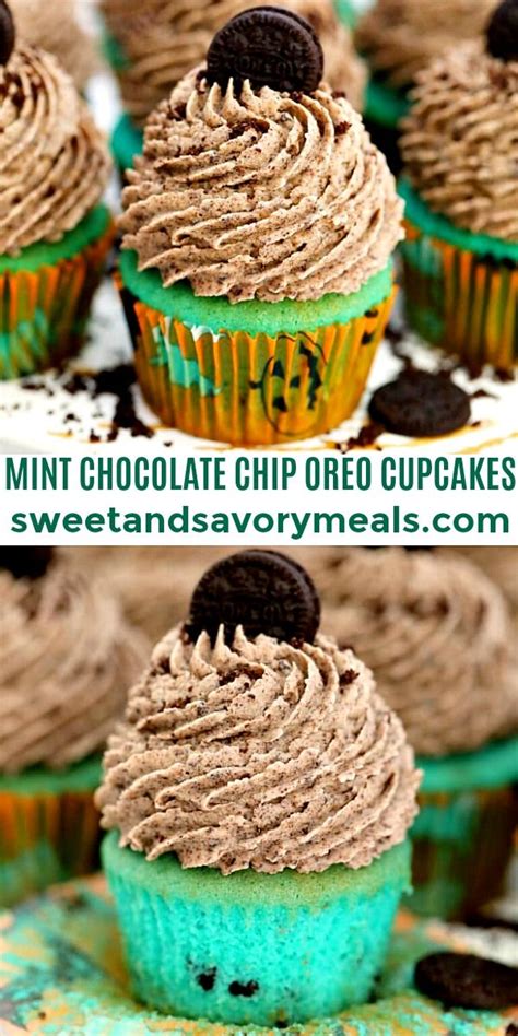 Mint Oreo Cupcake Recipe