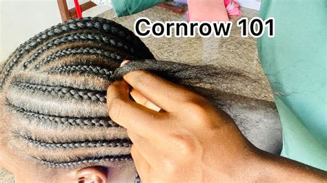 Step By Step How To Cornrow For Beginners Cornrow Tutorial Cornrows