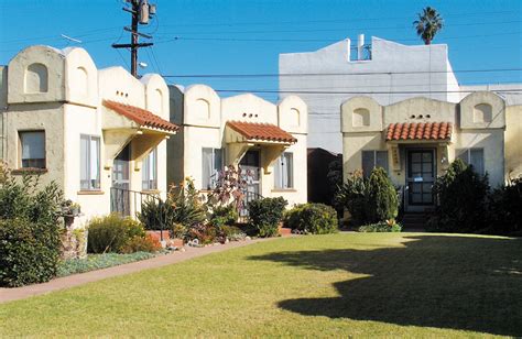 Bungalow Courts The Original Affordable Transit Oriented Housing